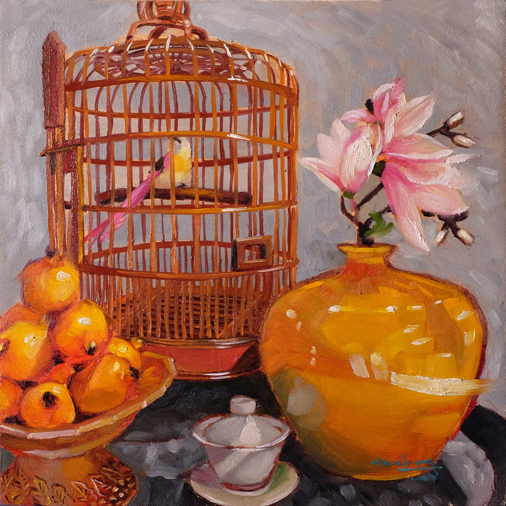 Oil on Gessoboard
8 x 8 inches